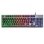 Tastatur Mars Gaming MK220FR Hybrid Membran mit FRGB Rainbow und Halo Beleuchtung