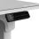 Mesa Gaming COUGAR 160cm Fibra de carbono Blanca Ajuste eléctrico altura