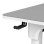 Mesa Gaming COUGAR 160cm Fibra de carbono Blanca Ajuste eléctrico altura