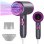 Sèche-cheveux Ionique Professionnel Dam Electronics 2400W 3 Températures 2 Vitesses Gris