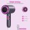 Sèche-cheveux Ionique Professionnel Dam Electronics 2400W 3 Températures 2 Vitesses Gris