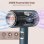 Sèche-cheveux Ionique Professionnel Dam Electronics 2400W 3 Températures 2 Vitesses Bleu
