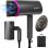 Sèche-cheveux Ionique Pliable de Voyage Dam Electronics 2200W 2 Températures 2 Vitesses Diffuseur Gris