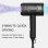 Sèche-cheveux Ionique Professionnel Dam Electronics 1800W 2 Températures 2 Vitesses Noir