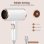 Sèche-cheveux Ionique Professionnel Dam Electronics 2400W 3 Températures 2 Vitesses Blanc