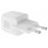 Cargador Tucano GaN 20W USB-C Blanco Carga Rápida