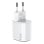 Ladegerät USB-C Celly UPTC2USBC45WWH 45W GaN 2 Ports Weiß