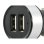Dual-USB-Autolader Conceptronic CUSBCAR2A 2.1A Silber
