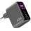 Ladegerät Celly TCSCREEN2C1A45W 45W 2 USB-C Ports GaN Schwarz