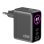 Ladegerät Celly TCSCREEN2C1A45W 45W 2 USB-C Ports GaN Schwarz