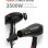 Secador de Pelo Profesional Iónico Dam Electronics 3500W 3 Temperaturas 2 Velocidades con Difusor Azul