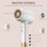 Sèche-cheveux Ionique Dam Electronics 2400W 3 Températures 3 Vitesses Accessoires Blanc