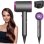 Sèche-cheveux Ionique Professionnel Dam Electronics 1250W 3 Températures 3 Vitesses Compact
