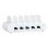 Cargador de 5 Puertos USB Compulocks Estación de Carga Interior Blanco