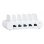 Cargador de 5 Puertos USB Compulocks Estación de Carga Interior Blanco