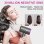 Sèche-cheveux Ionique Professionnel Dam Electronics 1800W 2 Températures 3 Vitesses Gris