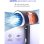 Sèche-cheveux Ionique Pliable Dam Electronics 2200W 2 Températures 2 Vitesses Diffuseur Bleu