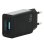 Auto-Ladegerät Mobilis 10.5W USB-A Type-C Schwarz