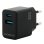 Chargeur de voiture Mobilis 30W USB-A et USB-C Noir