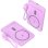 Power Bank Inalámbrico Leotec 5000mAh 20W Rosa