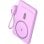 Power Bank Inalámbrico Leotec 5000mAh 20W Rosa