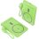 Power Bank Kabellos Leotec 5000mAh 20W Grün