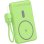 Power Bank Kabellos Leotec 5000mAh 20W Grün