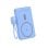 Batería Externa Leotec Power Bank Inalámbrico 5000mAh 20W Azul
