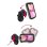 Soporte activo Celly SNAPFLEX para teléfono móvil bicicleta coche scooter negro