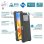 Funda para móvil Mobilis Protech Cover Negra Antigolpes para Zebra EM45 6,7"