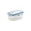 Hermetischer Behälter SP Berner Super Lock Rechteckig 0,38 L Blau