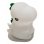 Figura iluminada decorativa Muitomas Dinosaurio USB silicona blanca