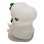 Figura iluminada decorativa Muitomas Dinosaurio USB silicona blanca
