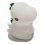 Figura iluminada decorativa Muitomas Dinosaurio USB silicona blanca