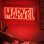 Leuchtreklame Paladone Marvel Logo LED USB 300 mm
