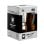 Italienischer Espressokocher BRA Cafetière de Luxe 2 1 Tasse Schwarz Aluminium
