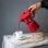 Italiaanse koffiezetter Bialetti Moka Exclusive Rood 6 Kopjes Inductie