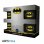 Set de 4 Tazas Espresso Batman Iconic ABYSTYLE Cerámica Negro 110 ml