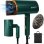 Sèche-cheveux Ionique Pliable de Voyage Dam Electronics 2200W 2 Températures 2 Vitesses Diffuseur Vert