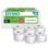 Etiquetas DYMO LabelWriter 41 x 89 mm 6 rolos 1.800 etiquetas autoadesivas