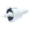 Steckdosenleiste Silver Electronics 1 Steckplatz Typ F 2 m Weiß 16 A 3500 W IP20