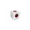Regleta Powercube 4 Tomas 2 USB Tipo F 1,5 m Rojo Blanco
