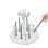Escurreplatos BabyMoov A006006 Estante para Mesa Gris y Blanco