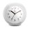 Sveglia Analogica Mebus 25629 Bianca 12h con Sveglia e Funzione Snooze