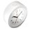 Sveglia Analogica Mebus 25629 Bianca 12h con Sveglia e Funzione Snooze