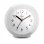 Sveglia Analogica Mebus 25629 Bianca 12h con Sveglia e Funzione Snooze