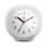 Sveglia Analogica Mebus 25629 Bianca 12h con Sveglia e Funzione Snooze