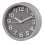 Despertador Analógico Hama Retro Gris con Alarma y Movimiento Silencioso
