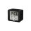 Reloj Despertador Digital Hama Cube Negro con Radiocontrol DCF