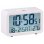 Sveglia Digitale Trevi SLD 3P60 Bianca con Funzione Snooze e Termometro